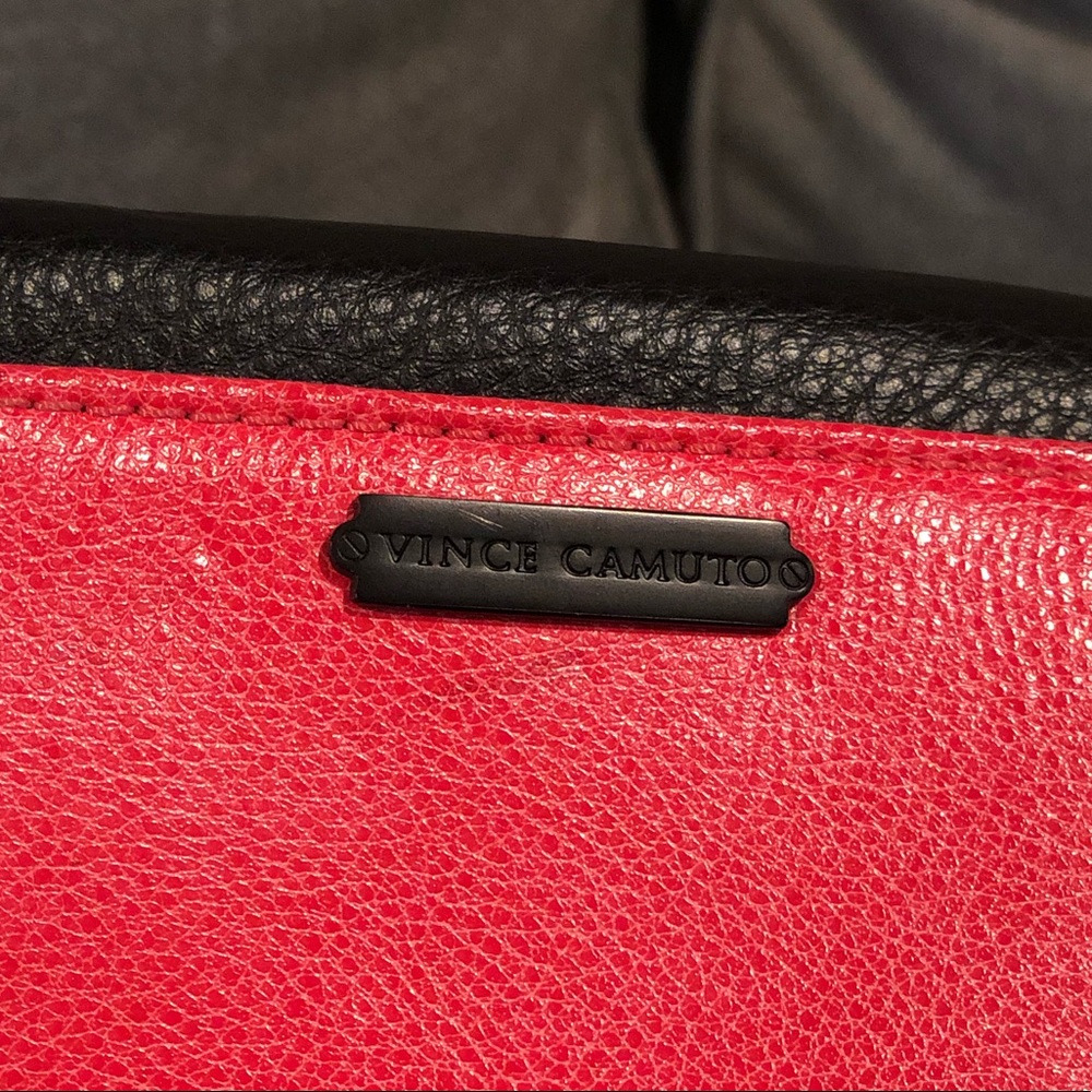 Vince Camuto Hot Pink and Black Crossbody Bag - Picture 4 of 6